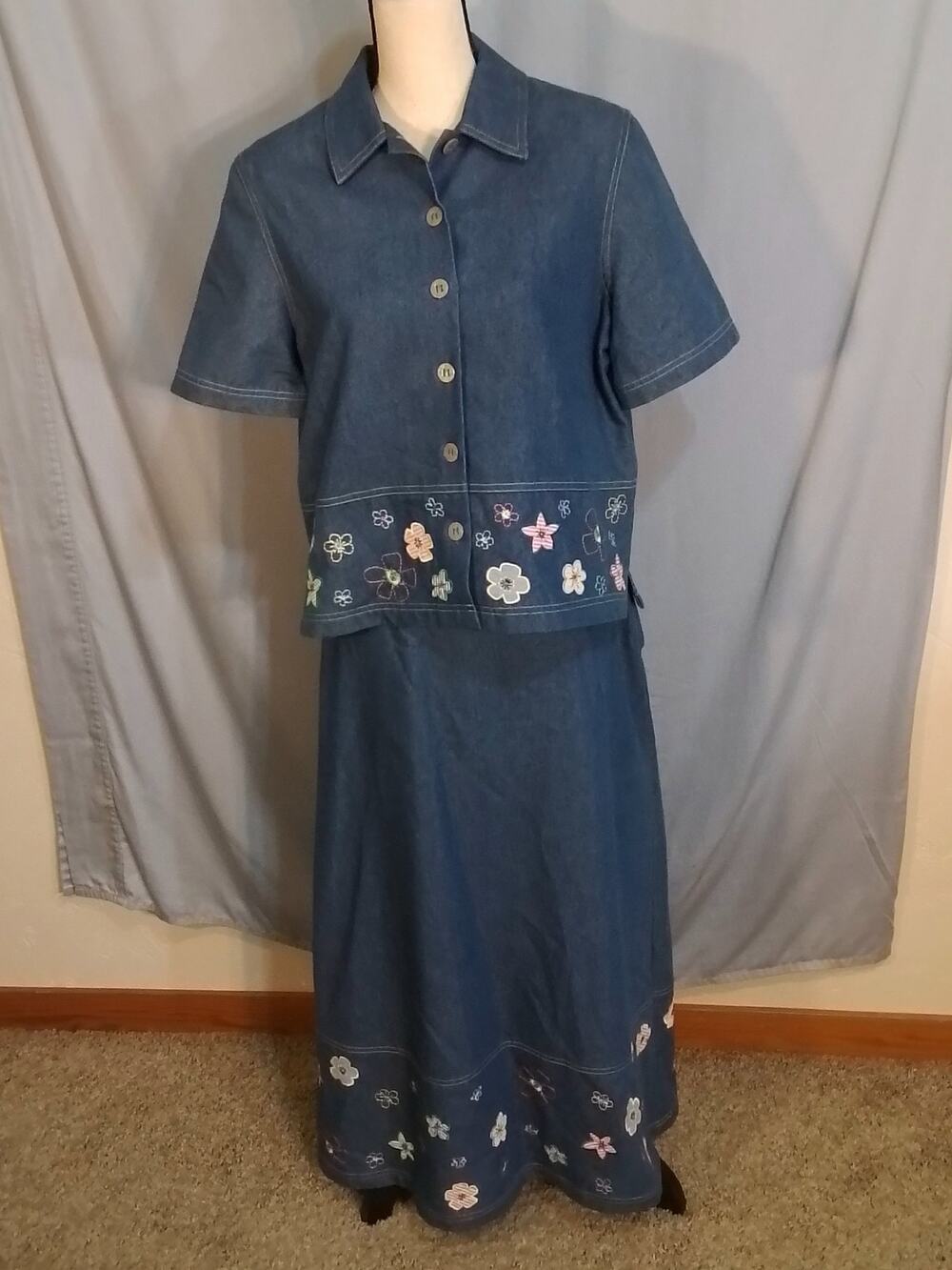 Koret City Blues denim outfit.
